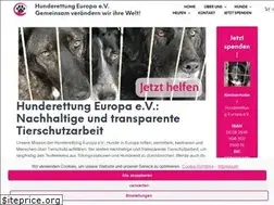 Sites similar to hunderettung-europa.de