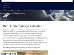 Sites similar to hundertjaehriger-kalender.com