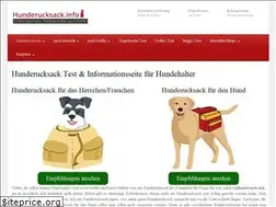 Sites similar to hunderucksack.info