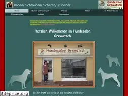 Sites similar to hundesalon-grewatsch.de