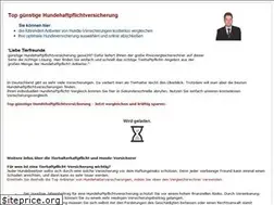 Sites similar to hundeversichern.de