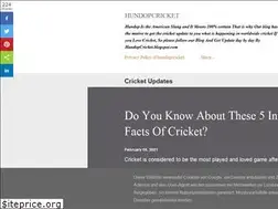Sites similar to hundopcricket.blogspot.com