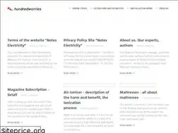 Sites similar to hundred-worries.com
