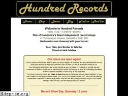 Sites similar to hundredrecords.com