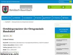 Sites similar to hundsdorf.de