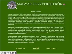 Sites similar to hungarianarmedforces.com
