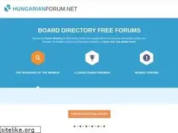 Sites similar to hungarianforum.net