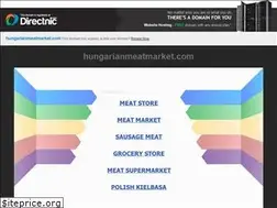 Sites similar to hungarianmeatmarket.com