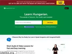 Sites similar to hungarianpod101.com