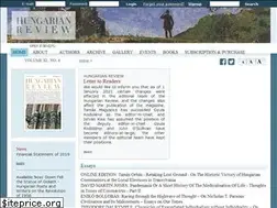 Sites similar to hungarianreview.com