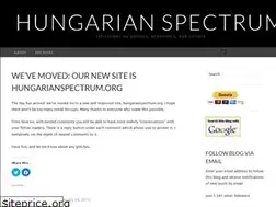 Sites similar to hungarianspectrum.wordpress.com