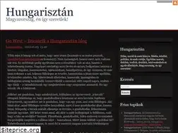 Sites similar to hungarisztan.blog.hu