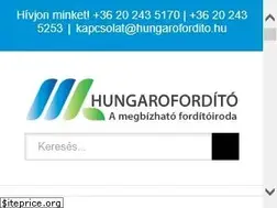 Sites similar to hungarofordito.hu