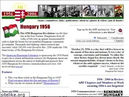Sites similar to hungary1956.com
