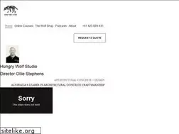 Sites similar to hungrywolfstudio.com.au