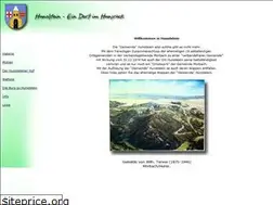 Sites similar to hunolstein.de