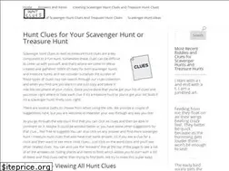 Sites similar to huntclues.com