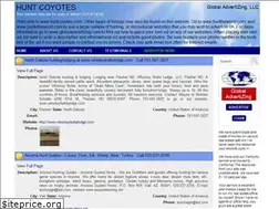 Sites similar to huntcoyotes.com