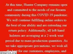 Sites similar to huntercompany.com