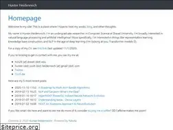 Sites similar to hunterheidenreich.com