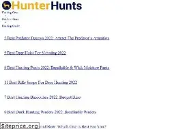 Sites similar to hunterhunts.com