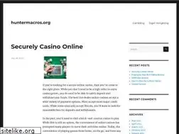 Sites similar to huntermacros.org