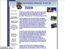 Sites similar to hunterstravelwatch.com