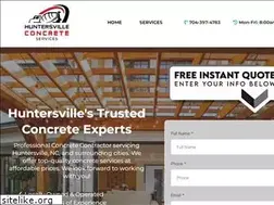 Sites similar to huntersvilleconcreteservices.com