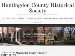 Sites similar to huntingdonhistory.org