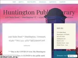 Sites similar to huntingtonlibraryvt.org