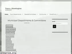 Sites similar to huntingtonvt.org