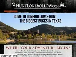 Sites similar to huntlonehollow.com