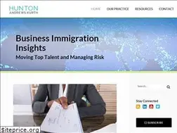 Sites similar to huntonimmigrationlawblog.com