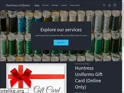 Sites similar to huntressuniforms.com