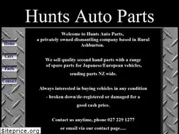 Sites similar to huntsautoparts.co.nz
