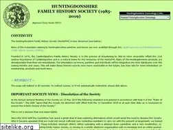 Sites similar to huntsfhs.org.uk