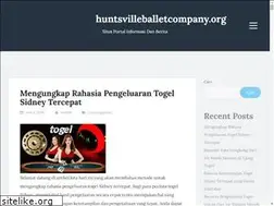 Sites similar to huntsvilleballetcompany.org