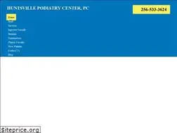 Sites similar to huntsvillepodiatry.com