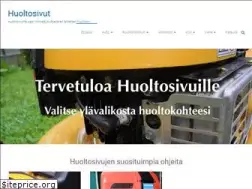 Sites similar to huoltosivut.fi