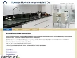 Sites similar to huoneistoremontoinnit.fi