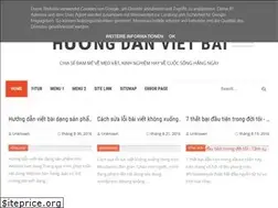 Sites similar to huongdanvietbai.blogspot.com