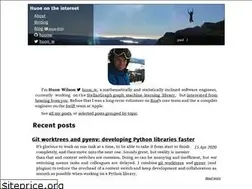 Sites similar to huonw.github.io