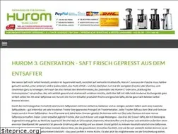 Sites similar to hurom-slow-juicer.de