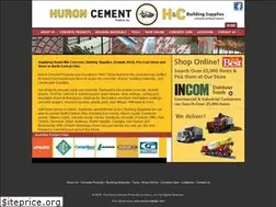 Sites similar to huroncement.com