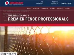 Sites similar to hurricanefenceinc.com
