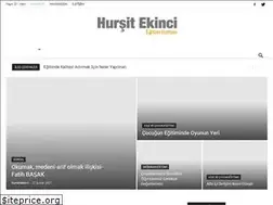 Sites similar to hursitekinci.com