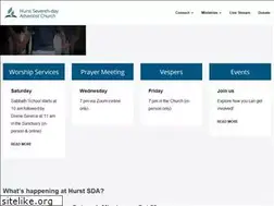 Sites similar to hurstsdachurch.org