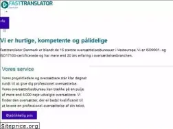 Sites similar to hurtigoversaetter.dk