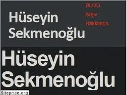 Sites similar to huseyinsekmenoglu.net