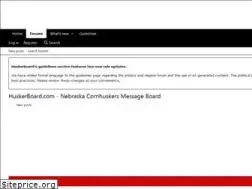 Sites similar to huskerboard.com